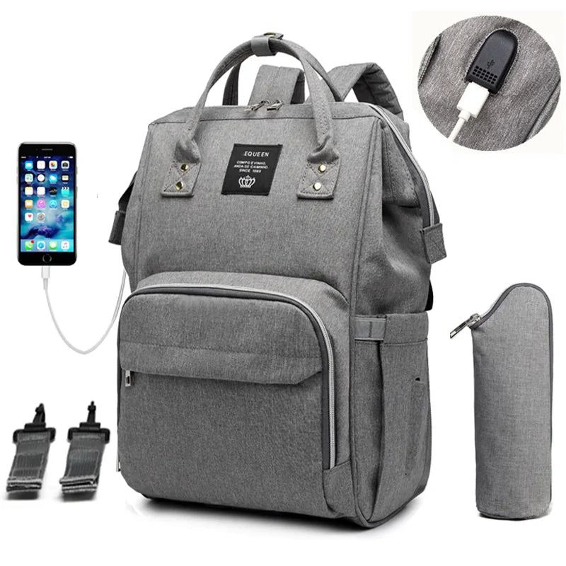 USB Diaper Baby Bag - # BAGEG11910001
