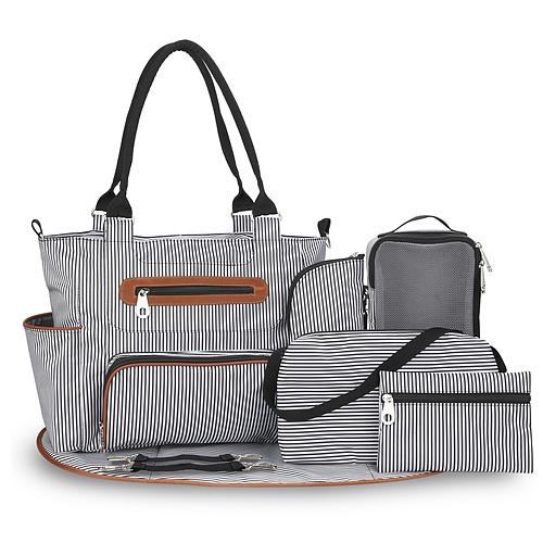 8Pcs Baby Nappy Diaper Bags Set