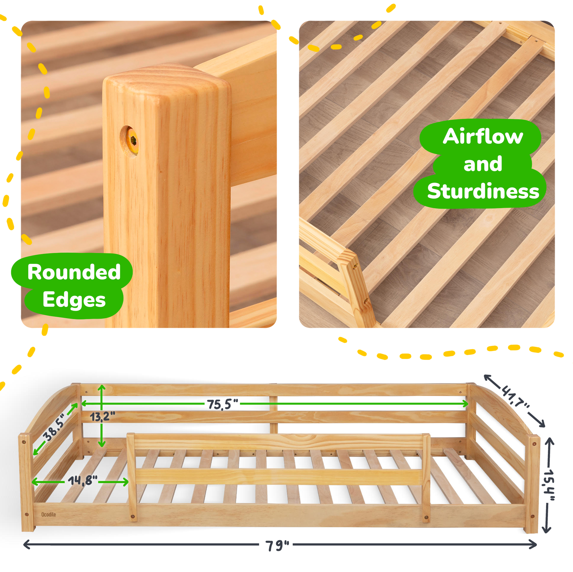 Floor Bed - Twin Size