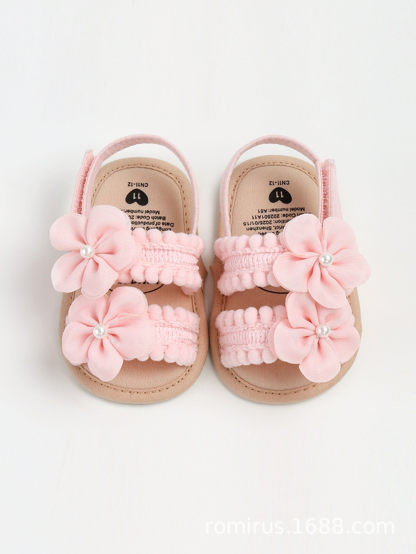 Cute Princess-style Sandals For Babies And Toddlers Suitable For All Seasons