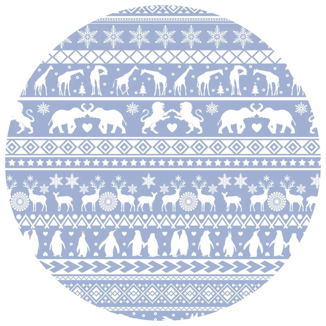 Arctic Fair Isle | Children's Long Sleeve Pocket Shirt