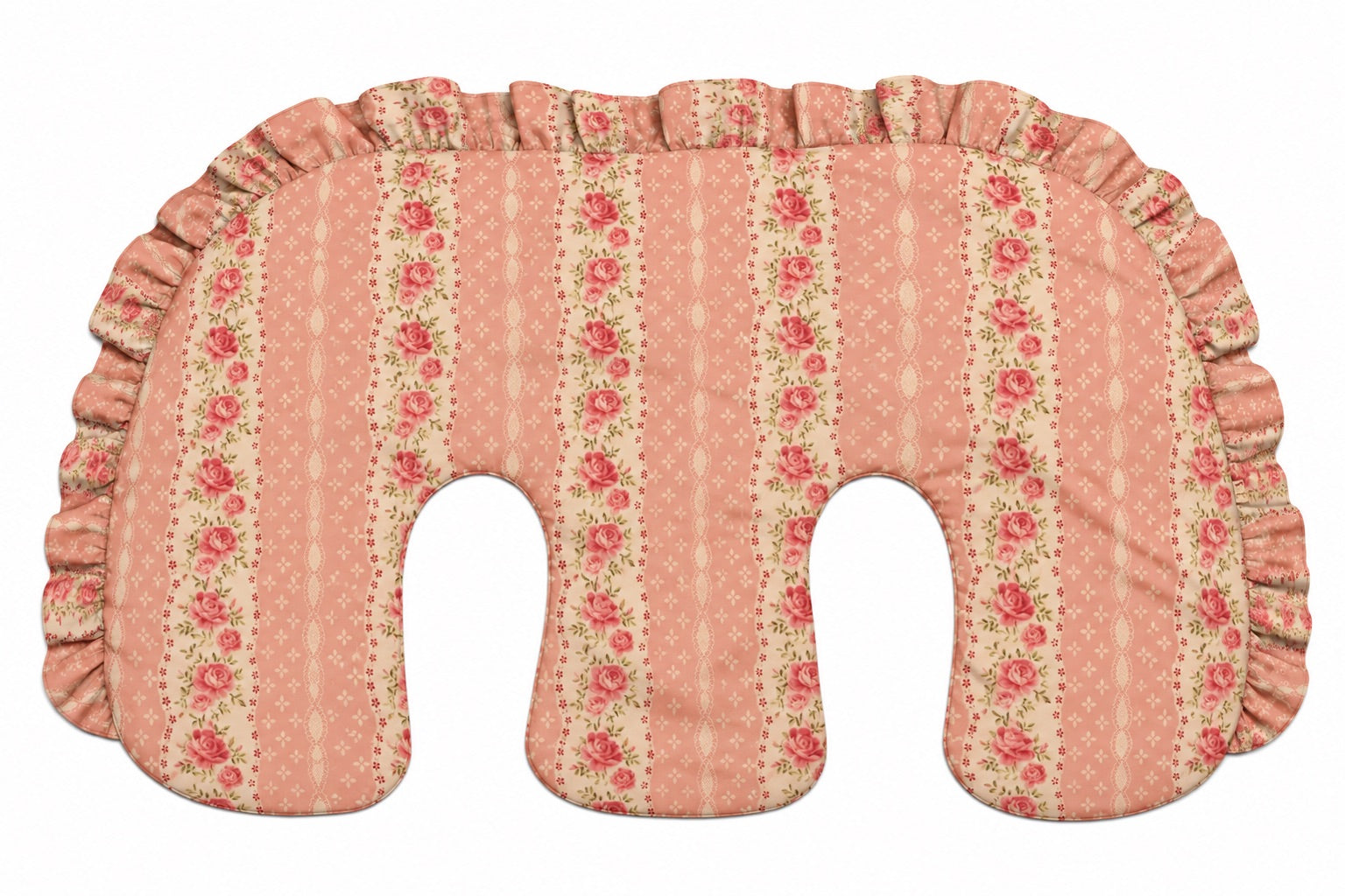 Ruffle Twins Nursing Pillow Cover