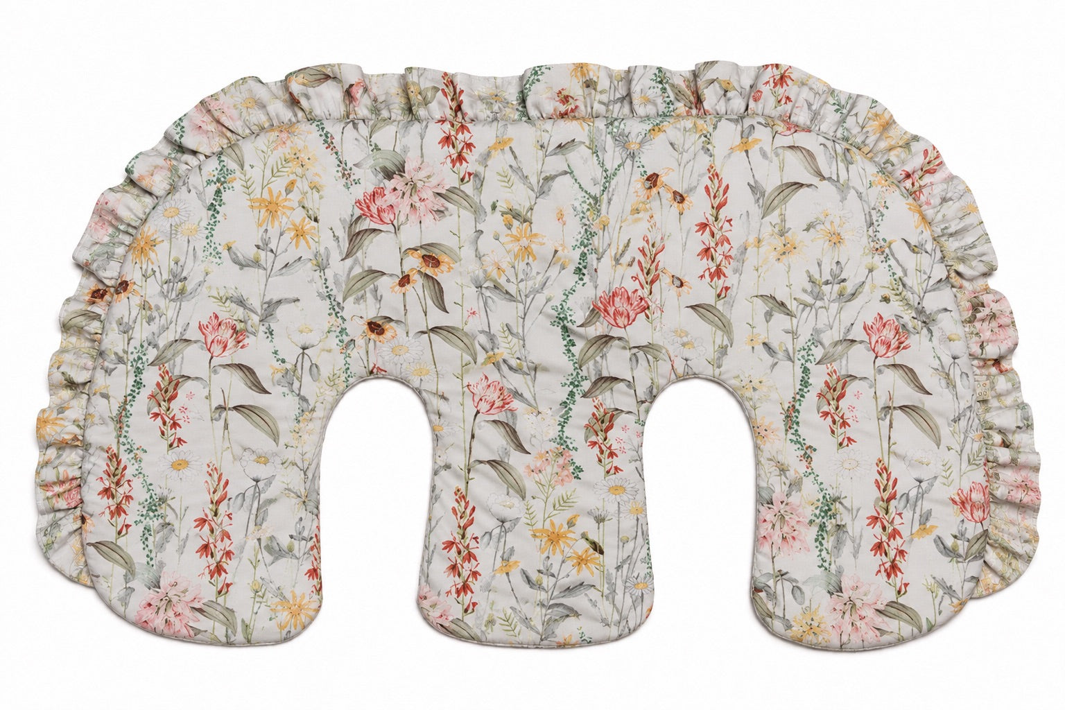 Ruffle Twins Nursing Pillow Cover