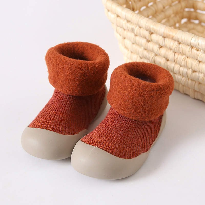 Cozy Sock Shoes for Kids- Warm First Walker Shoes | Fleece Lined
