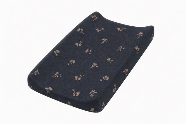 Blue Dandelion Changing Pad Cover