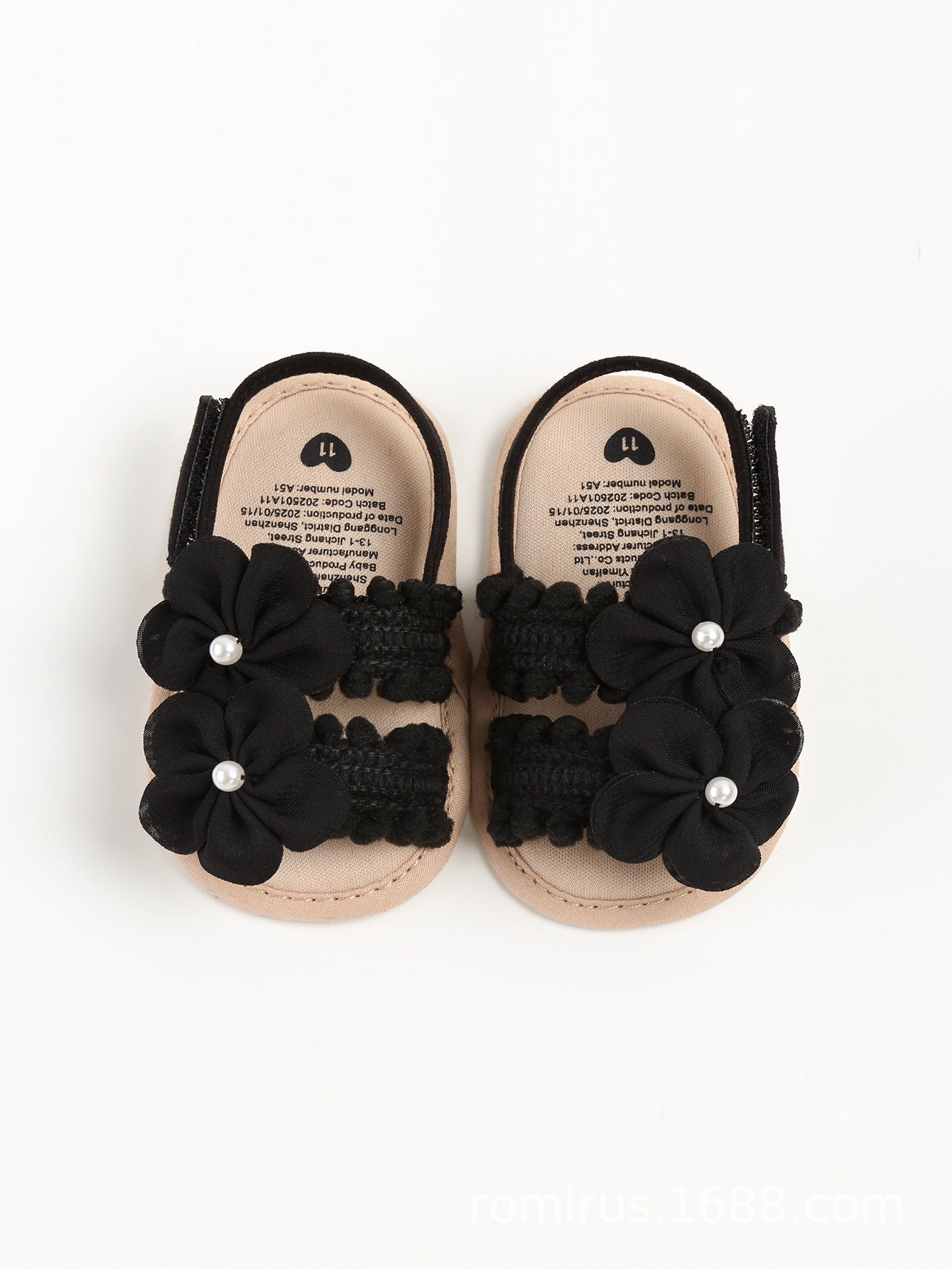 Cute Princess-style Sandals For Babies And Toddlers Suitable For All Seasons
