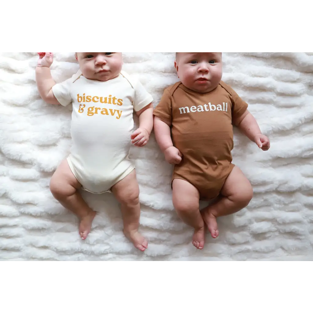 Biscuits & Gravy Baby Onesie