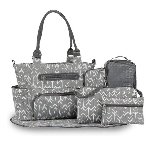 8Pcs Baby Nappy Diaper Bags Set