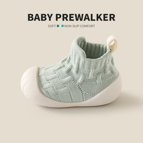 Unisex Patchwork Jacquard Pattern Soft-Sole Walking Shoes