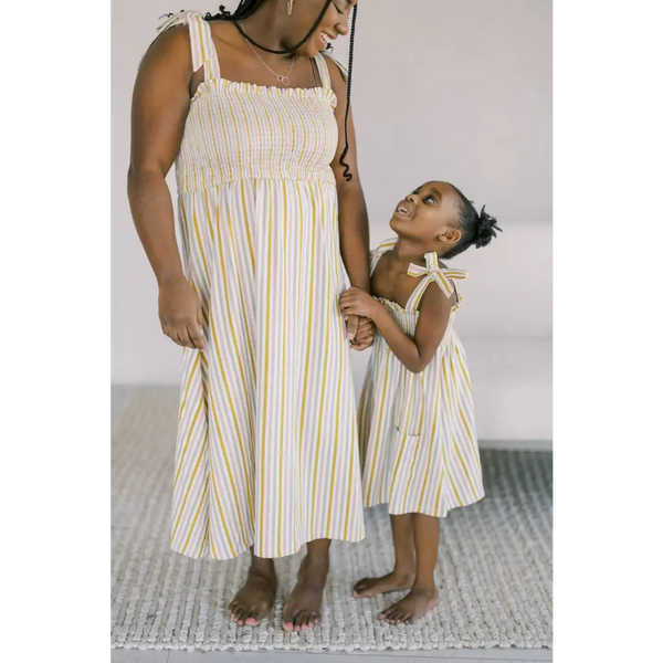 The Day Dress in Multi-Stripe